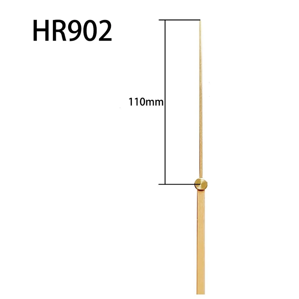 นาฬิกาเข็ม HR902 เข็มวินาทีสีทอง